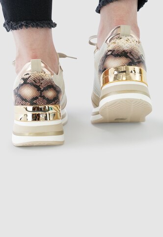 Lady Glory Platform trainers 'VITA' in Beige