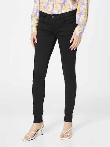 Le Temps Des Cerises Skinny Jeans in Blauw: voorkant