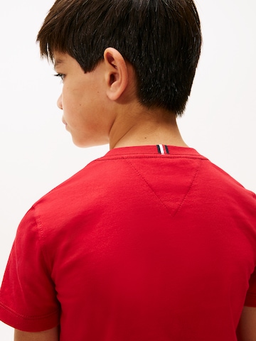 TOMMY HILFIGER Shirt 'ESSENTIAL' in Red