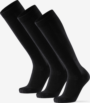 DANISH ENDURANCE Sportsocken 'Organic Compression' in Schwarz: predná strana