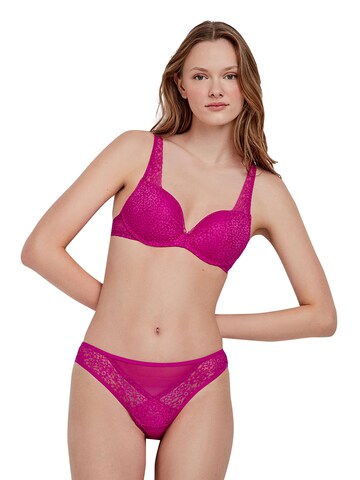 Balconnet Soutien-gorge ' ' Gisela en violet : devant