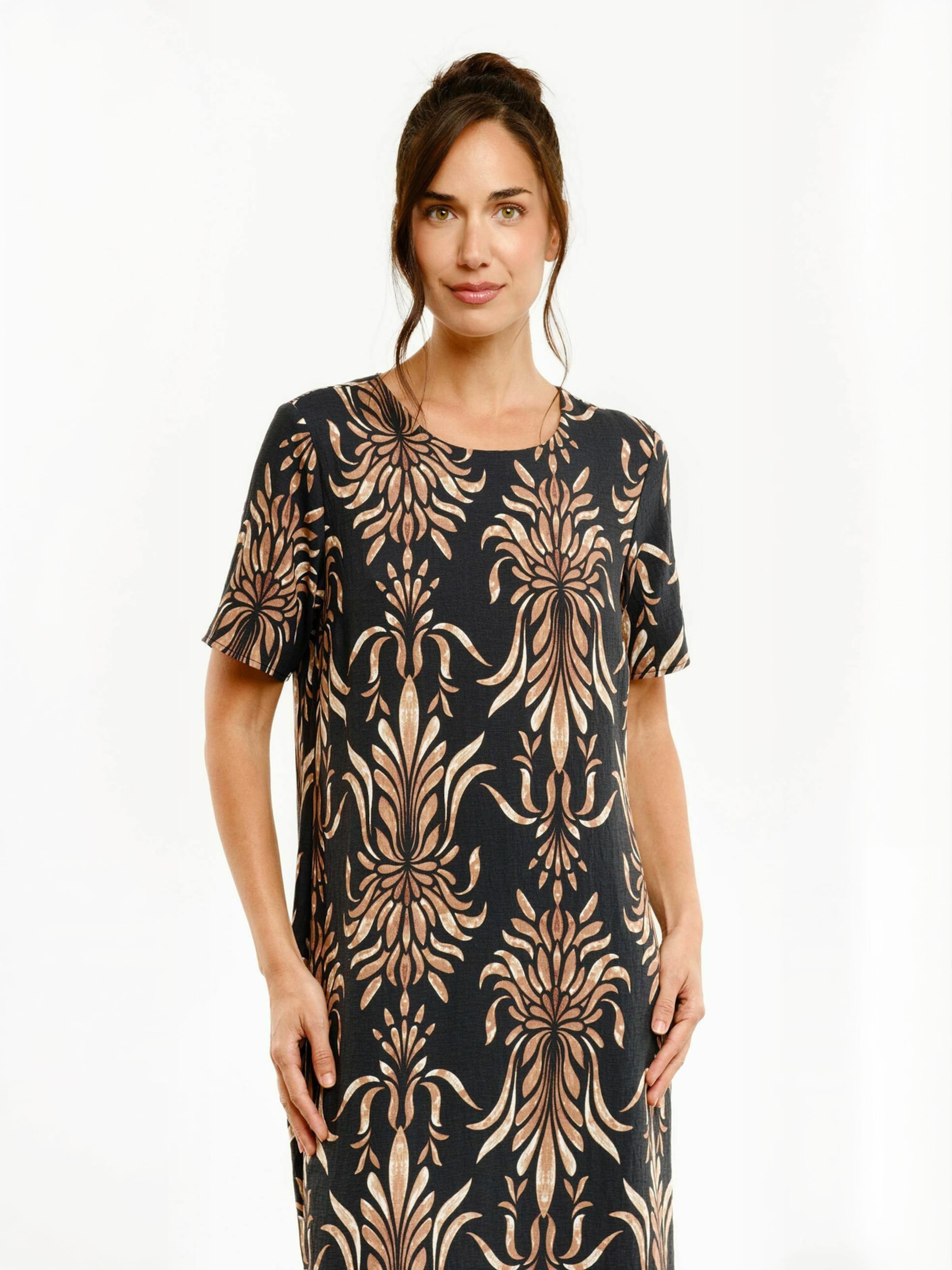 Robe ' WEN ' Liberte Essentiel en marron