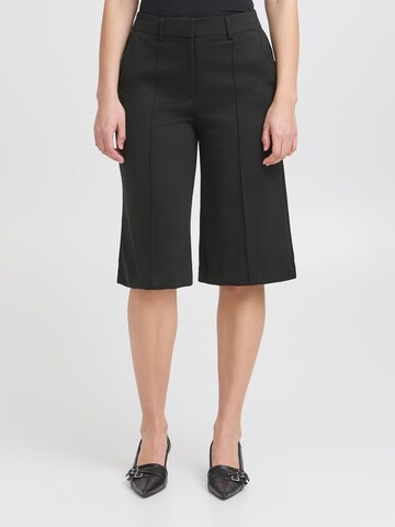 Loosefit Pantalon ' IHKATE BERMUDA Short ' ICHI en noir