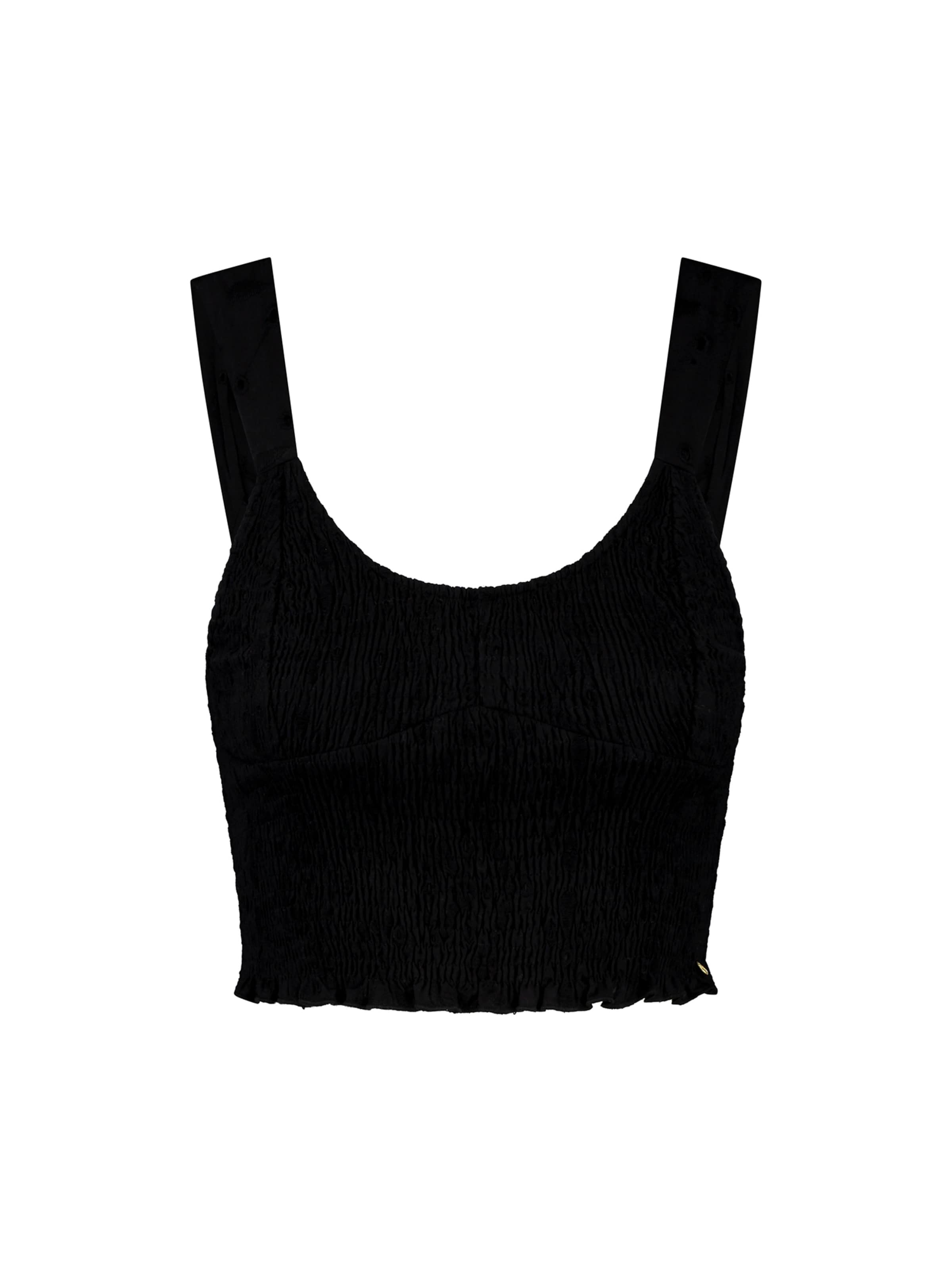 Shiwi Τοπ 'Ilona' σε μαύρο: μπροστά