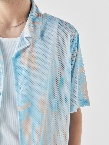 Comfort fit Camicia ''Miami' di VAMOS CLO in blu