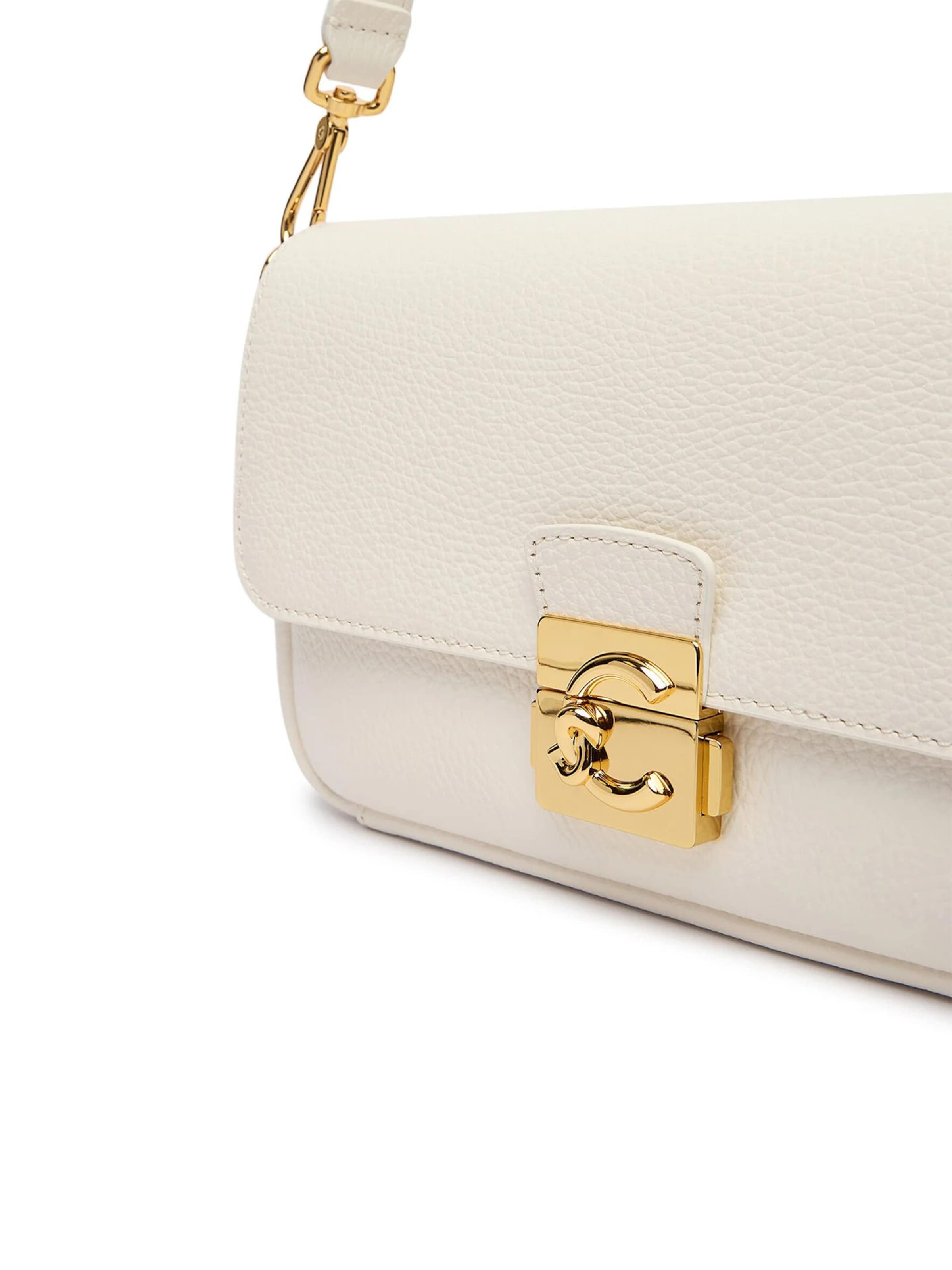 Coccinelle Handtas 'C-Me Lock' in Wit