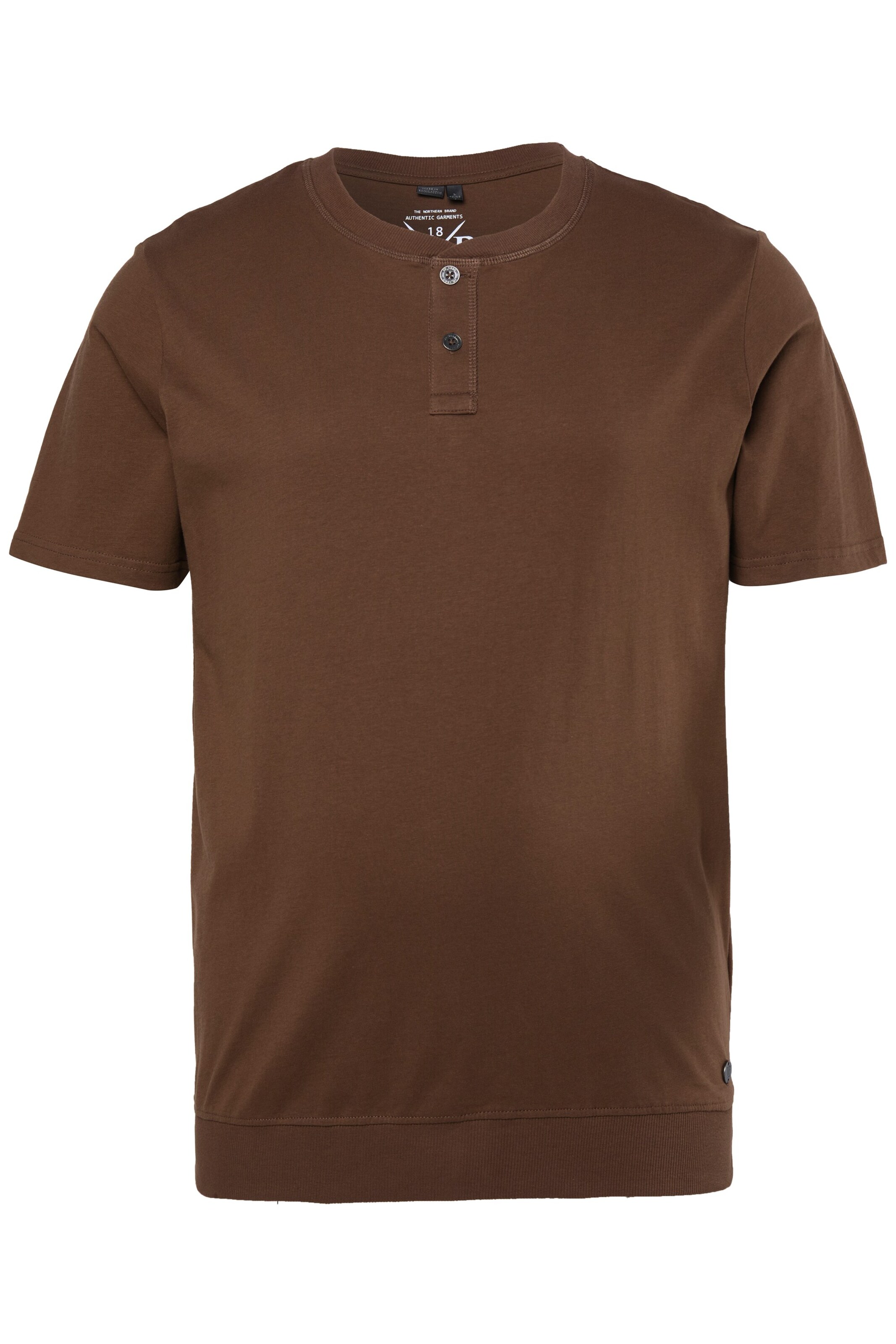 JP1880 T-Shirt in Braun: Vorderseite