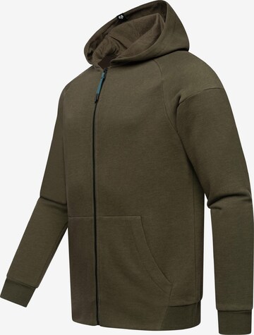 Ragwear Sweatjacke 'Zenway' in Grün