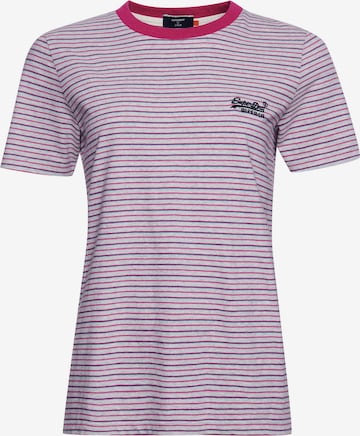 Superdry T-Shirt in Grau: predná strana