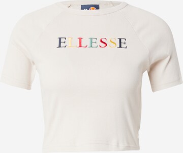 ELLESSE T-shirt 'Lyndsay' i beige: framsida
