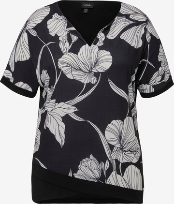 Ulla Popken Shirt in Black: front