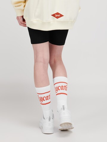 LYCATI exclusive for ABOUT YOU Socks 'Pale Mars' in White