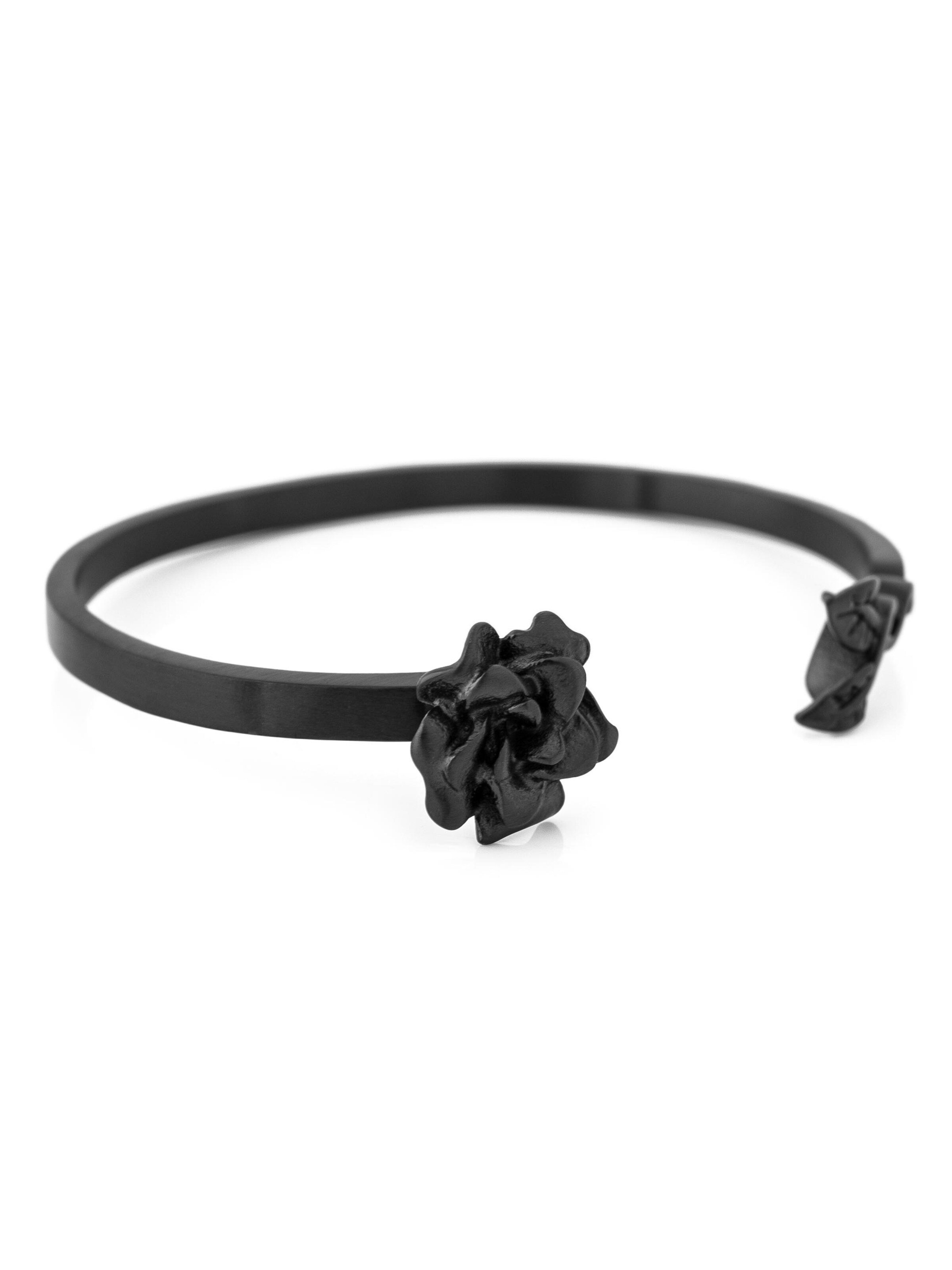 Akitsune Bracelet 'Rosa' in Black