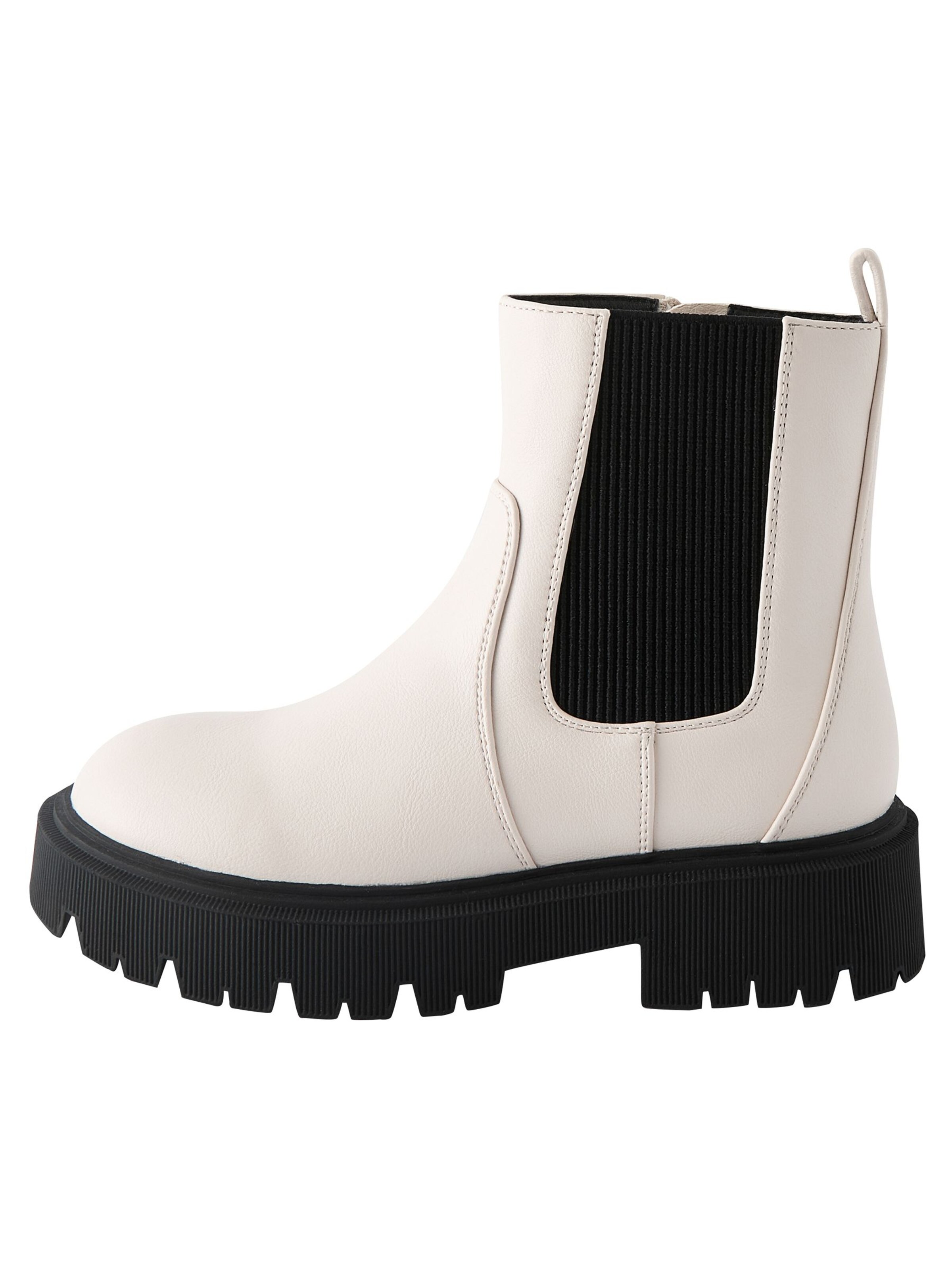 Next Stiefel in Weiß: Vorderseite