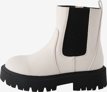 Next Сапоги в Белый: спереди