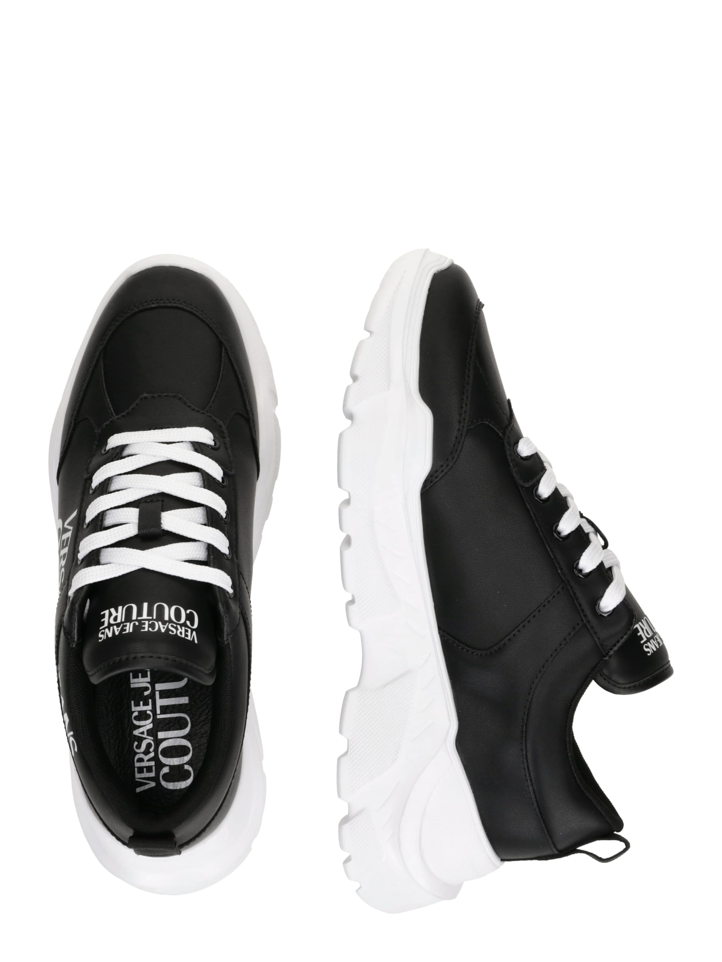 Versace Jeans Couture Низкие кроссовки 'SPEEDTRACK' в Черный