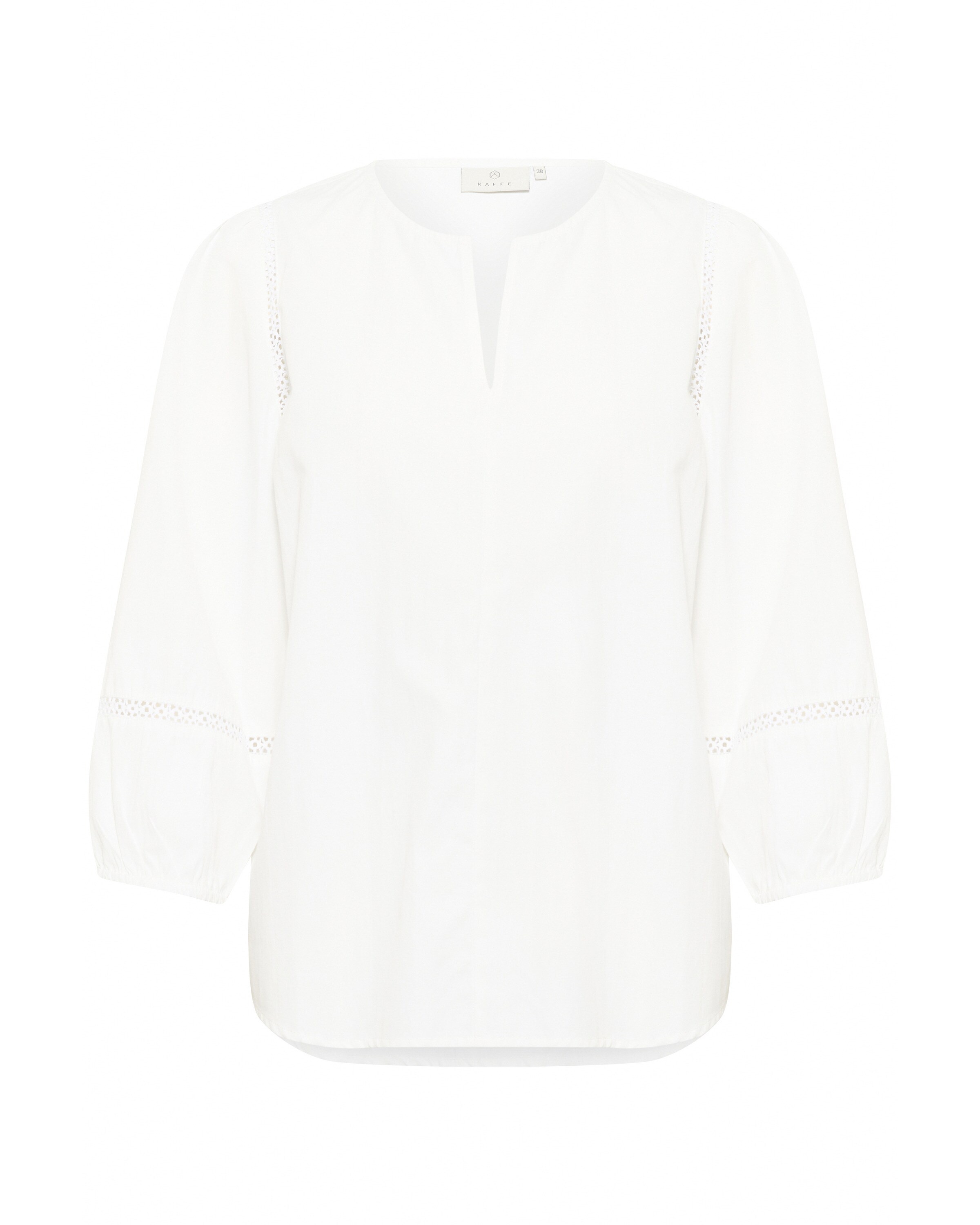 Kaffe Bluse 'Lila' in Weiß: Vorderseite