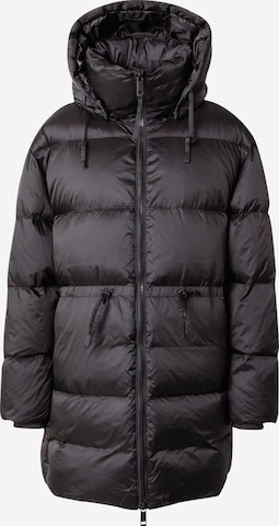 Manteau d’hiver Calvin Klein en noir : devant