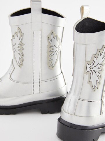 Next Gummistiefel in Silber