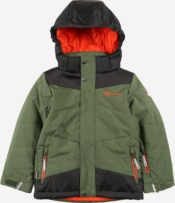 TROLLKIDS Athletic Jacket 'Norefjell' in Green: front