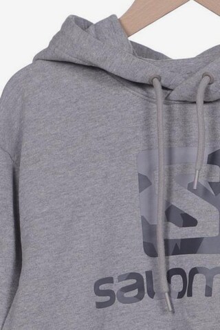 SALOMON Sweatshirt & Zip-Up Hoodie in S in Grey