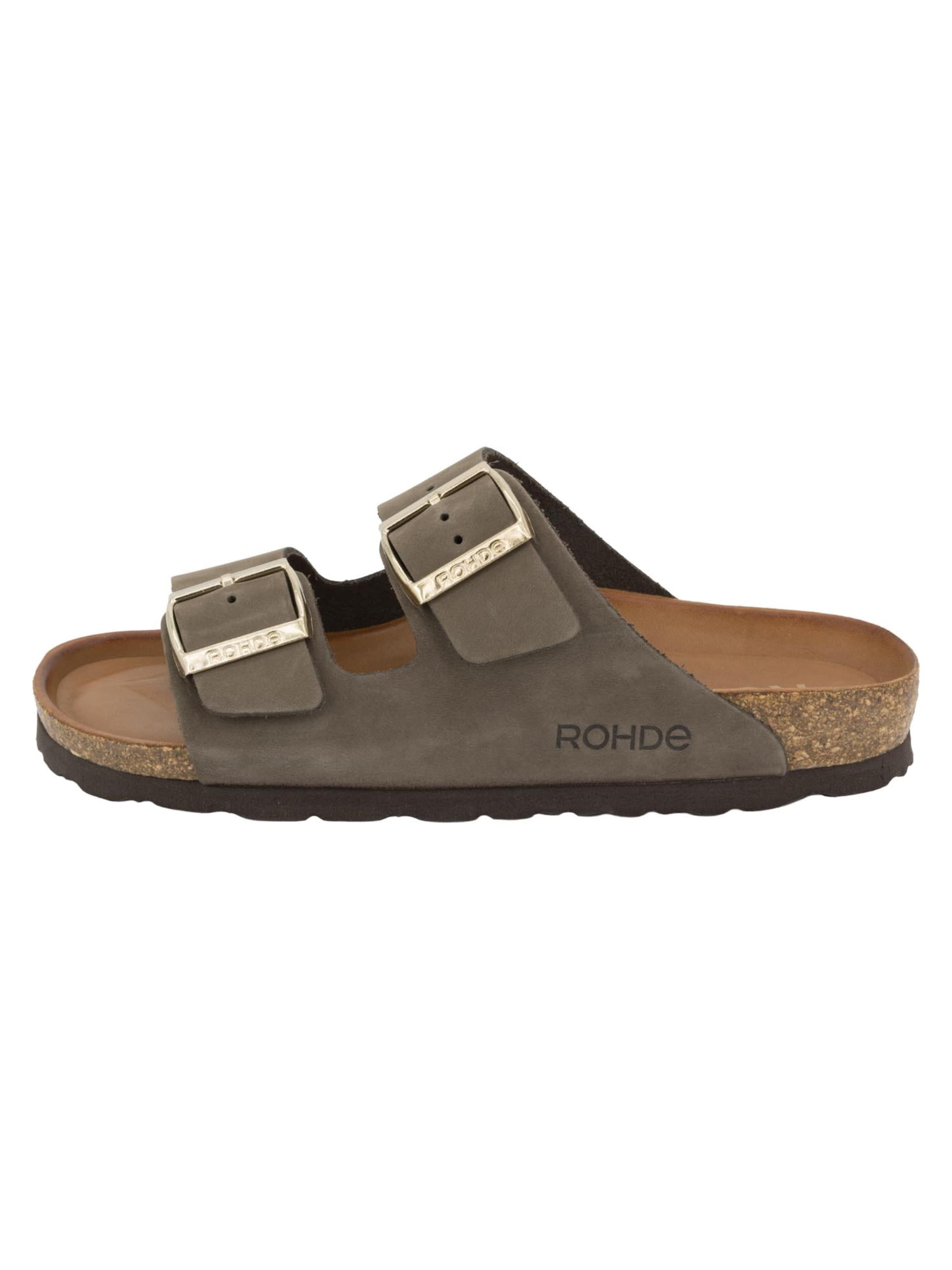 ROHDE Mule 'Alba' in Brown: front