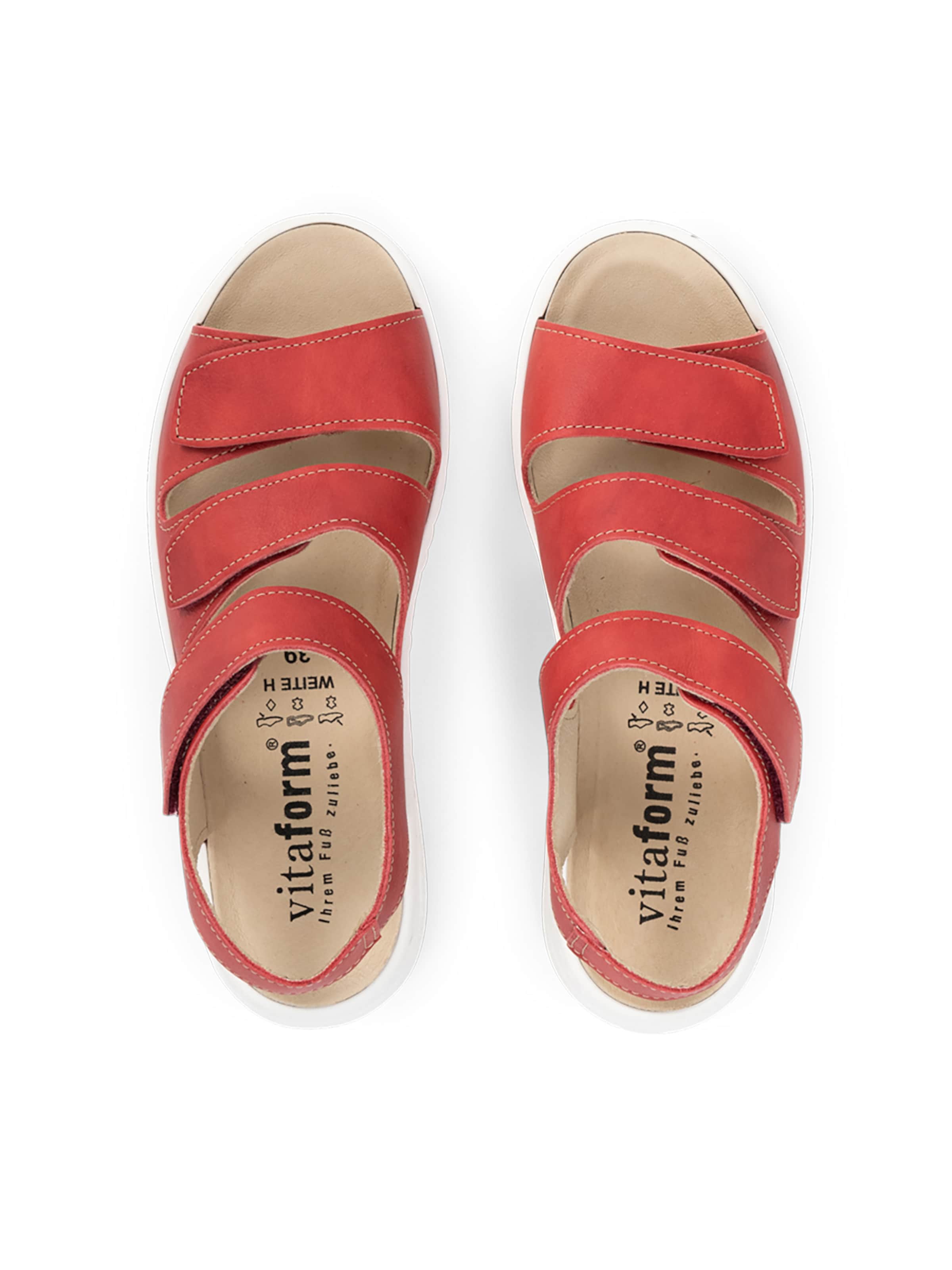 VITAFORM Sandals in Red
