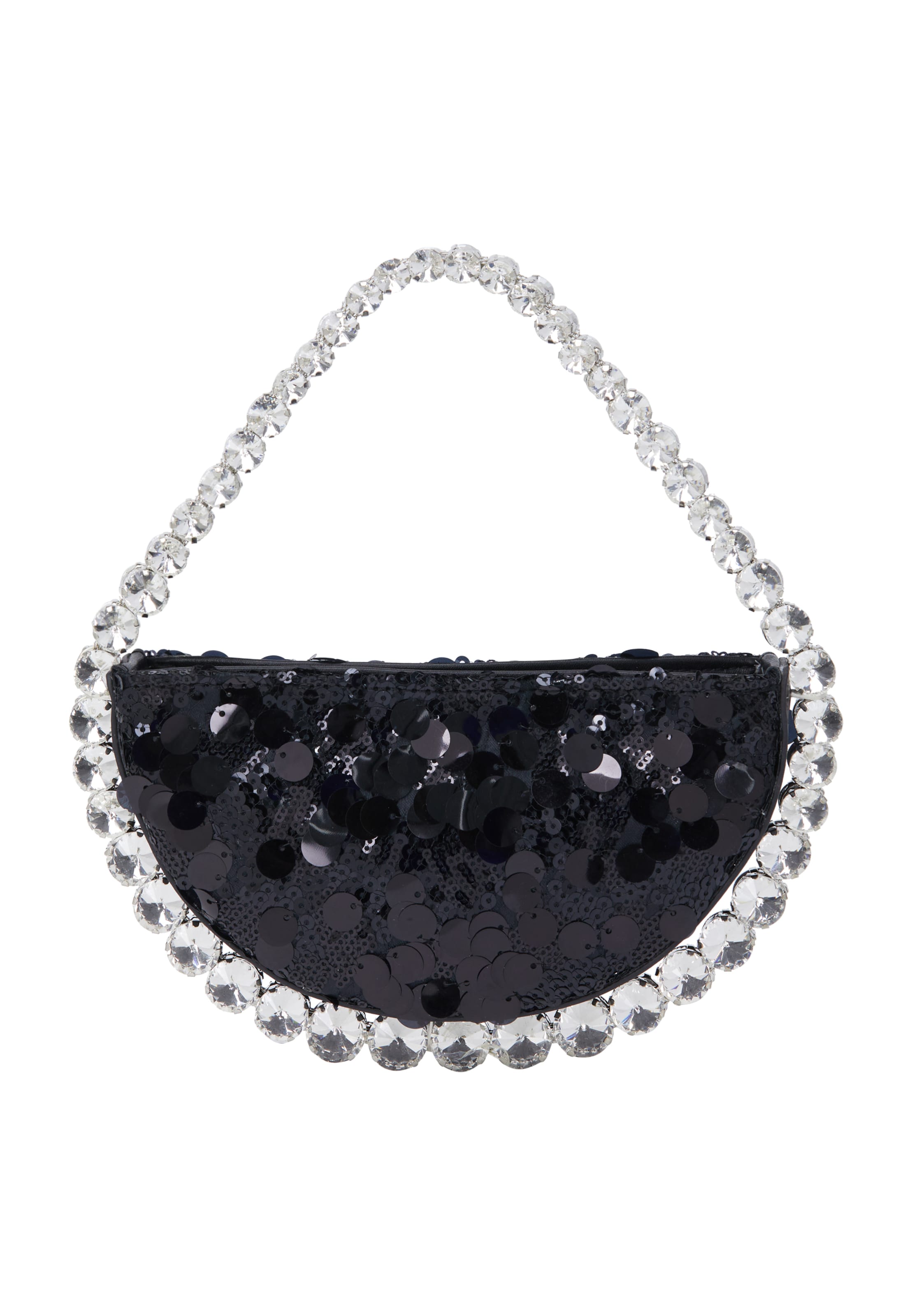 myMo at night Listová kabelka - Čierna: predná strana