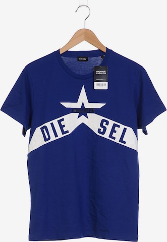 DIESEL T-Shirt L in Blau: predná strana