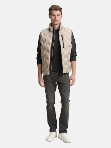 TOM TAILOR Bodywarmer in Bruin