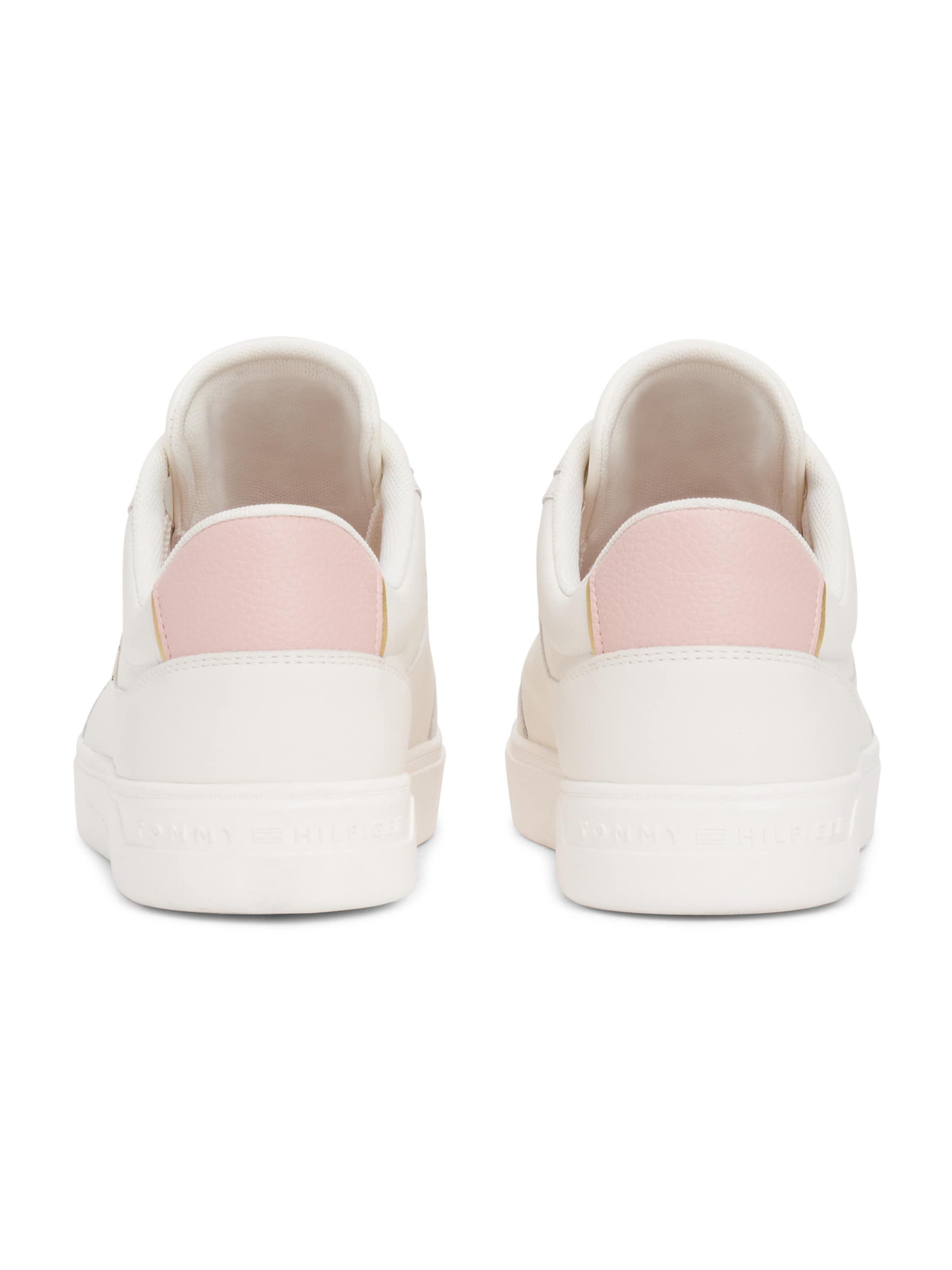Sneaker bassa 'Essential Chic Court' di TOMMY HILFIGER in bianco