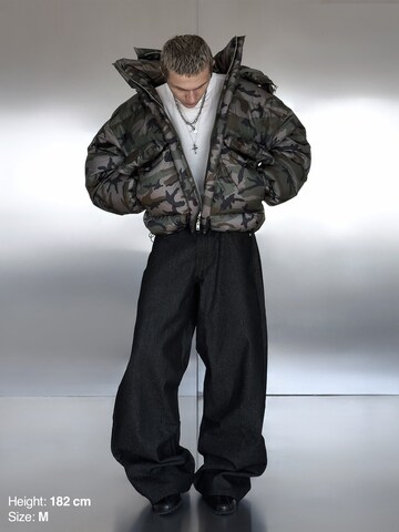 ENRAGE Winterjacke 'PUFFY' in Grün