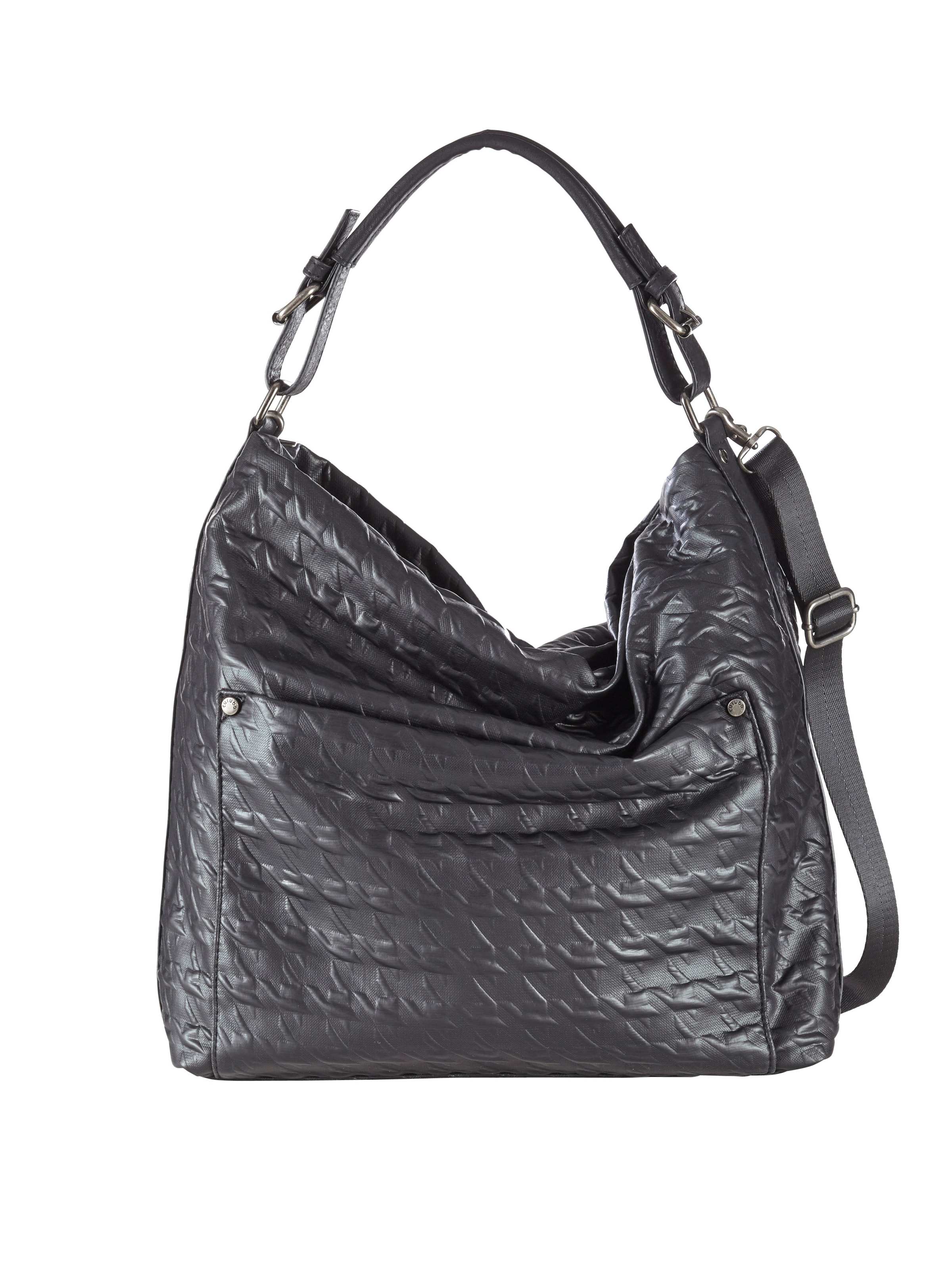 Sac bandoulière 'Narvik' Curuba en noir : devant