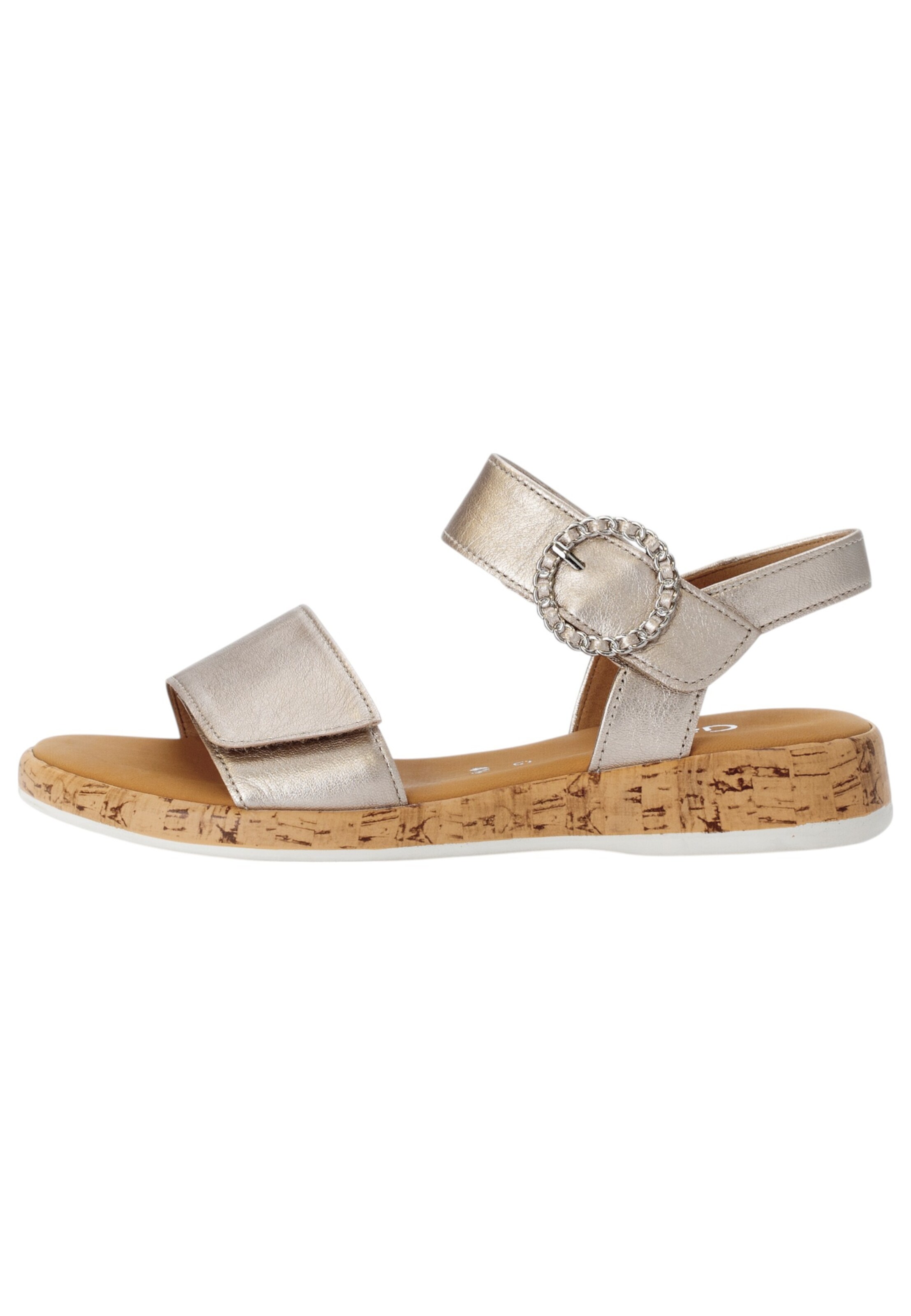 GABOR Sandalen met riem in Zilver