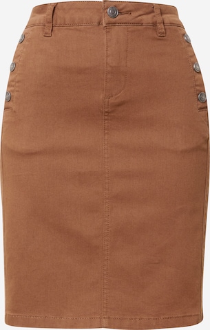 Fransa Skirt 'LOMAX' in Brown: front