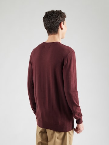 WRANGLER Πουλόβερ σε κόκκινο: πίσω