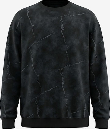 Sweat-shirt myMo ROCKS en noir : devant