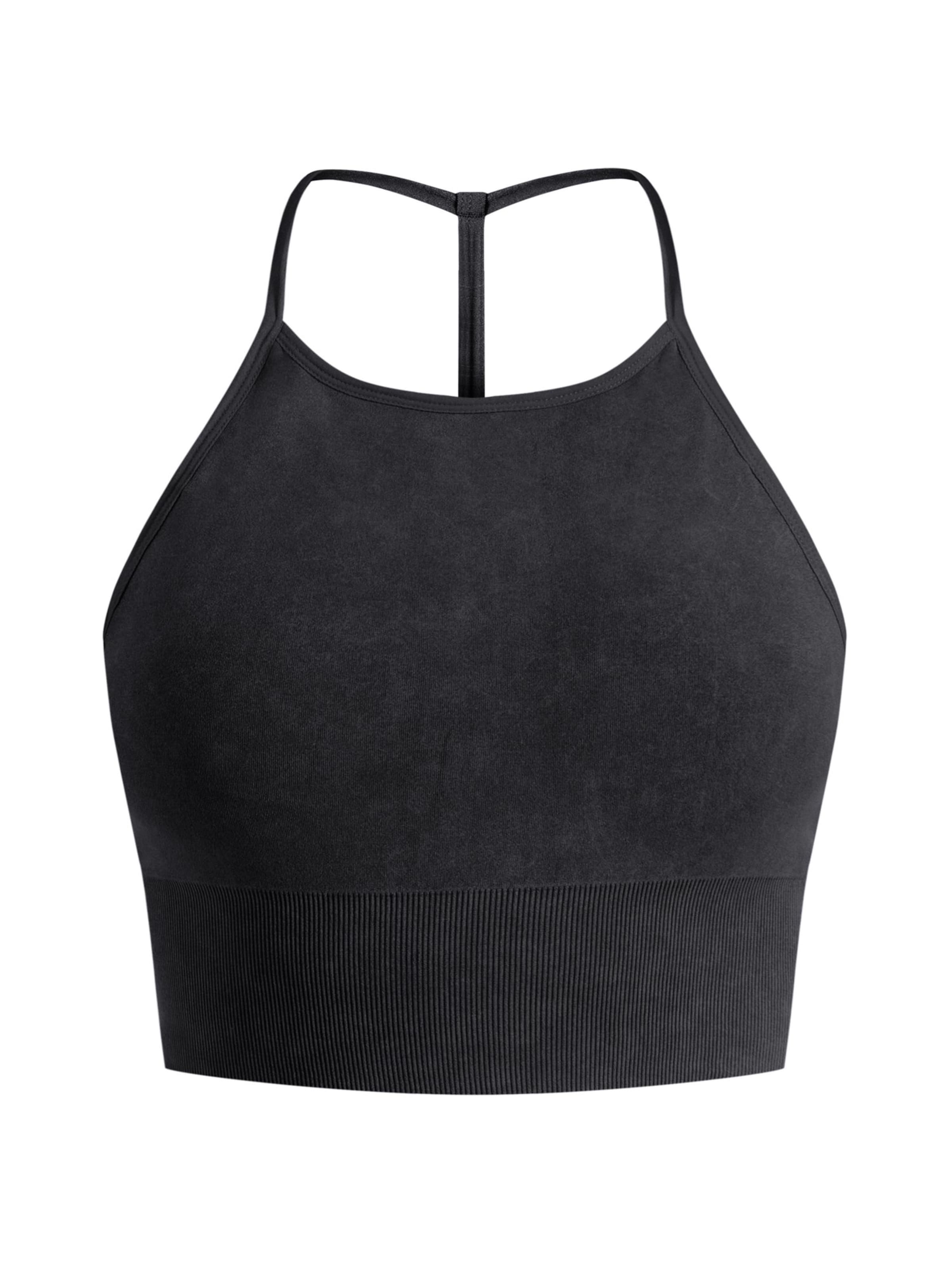 Haut de sport Smilodox en noir : devant