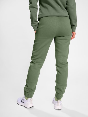 Coupe slim Pantalon de sport Hummel en vert