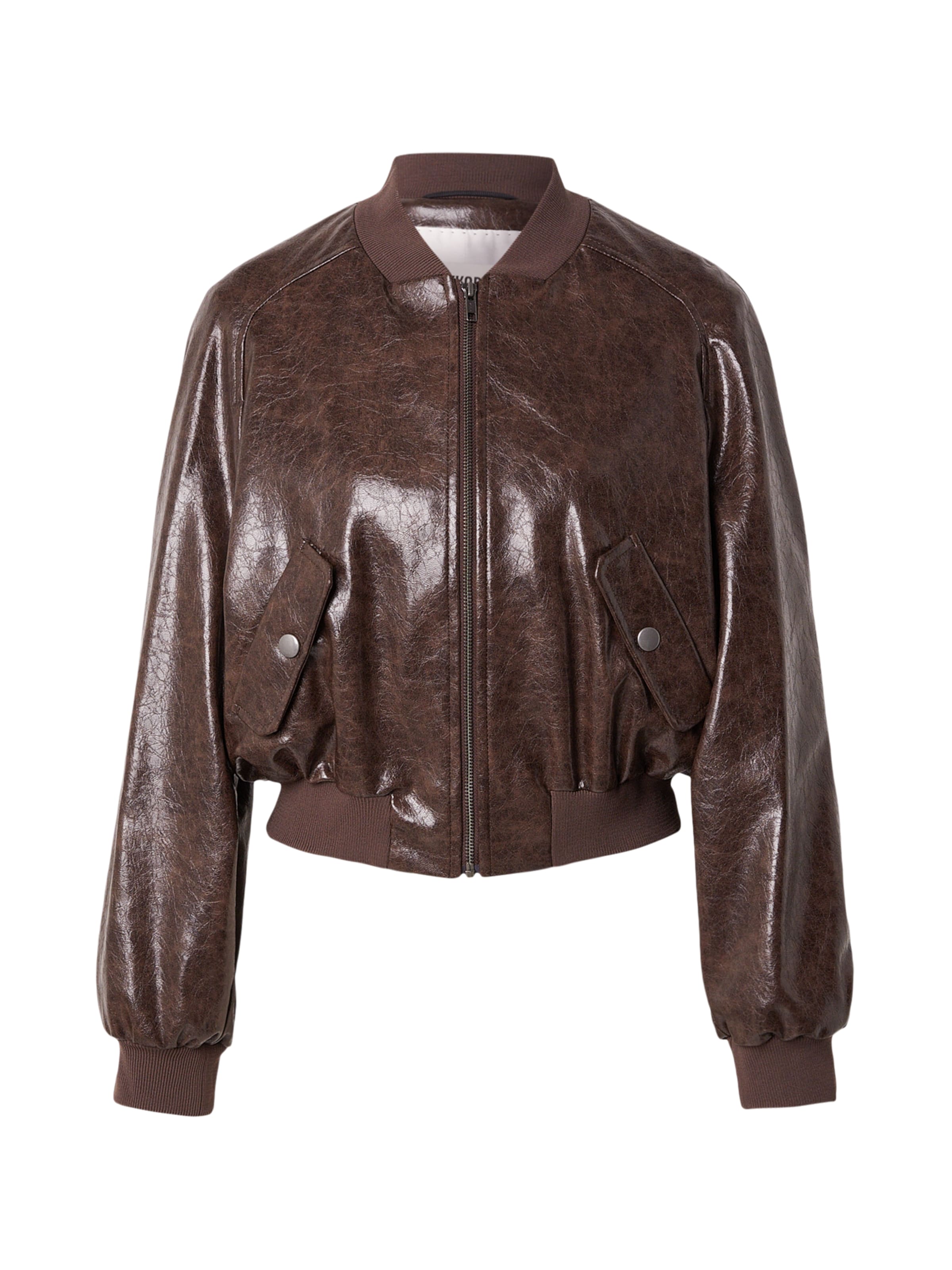 DRYKORN Tussenjas 'MARHAM 10' in de kleur Donkerrood, Productweergave