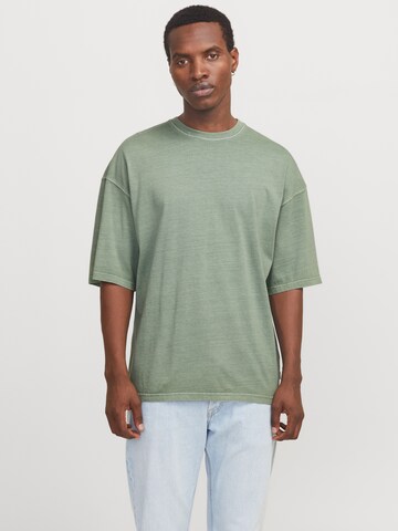 Maglietta 'JJECharge' di JACK & JONES in verde: frontale