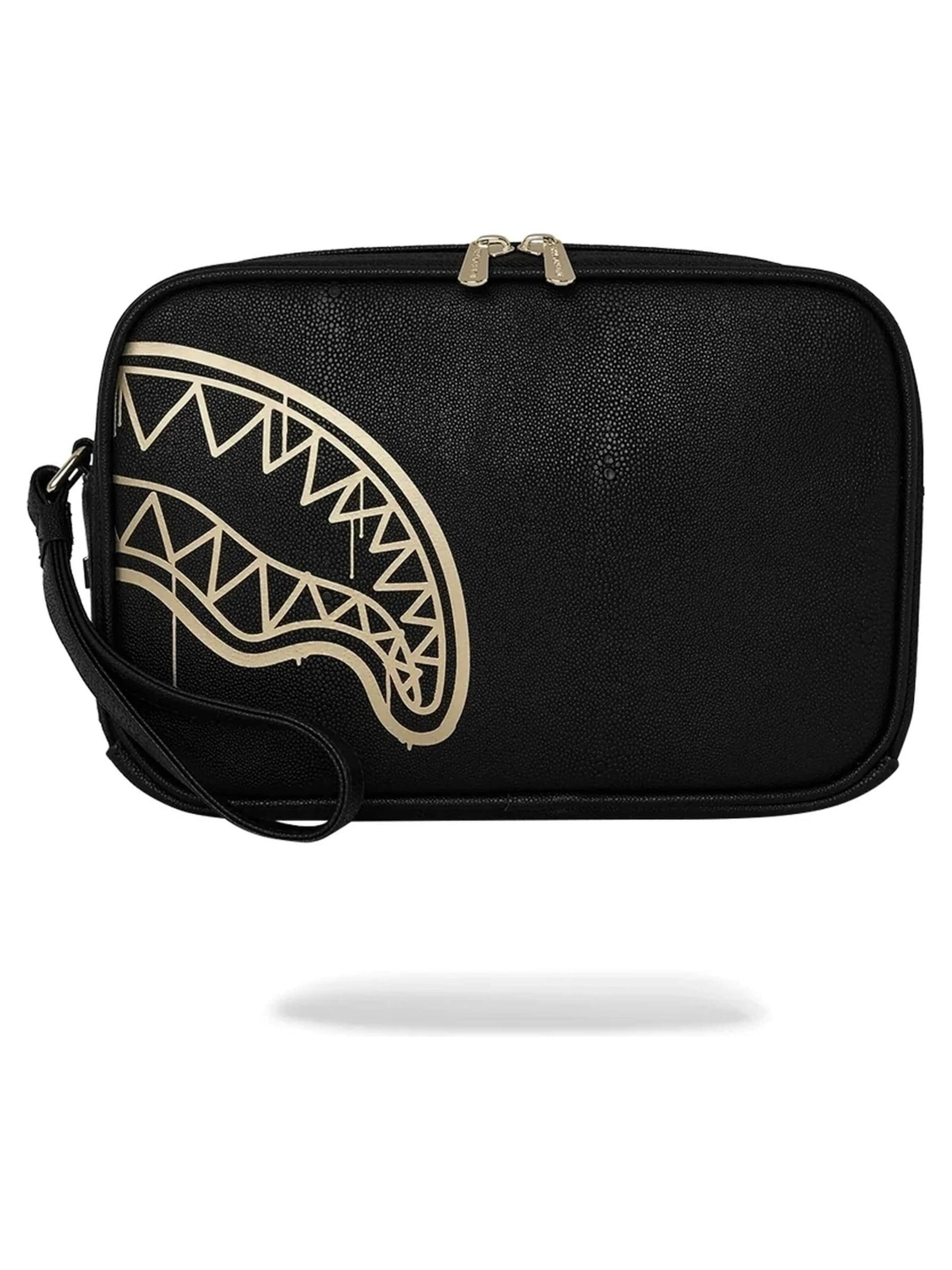 Sprayground Messenger 'Neceser sparyground negro that gold drap toiletry bric 5'‌‌‌‌‌ in Schwarz