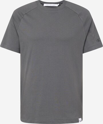 T-Shirt Calvin Klein Jeans en gris : devant