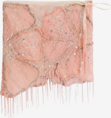 Serviette de plage Desigual en orange : devant