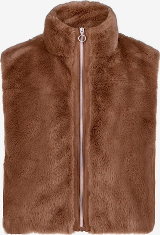 Gilet Betty Barclay en marron : devant