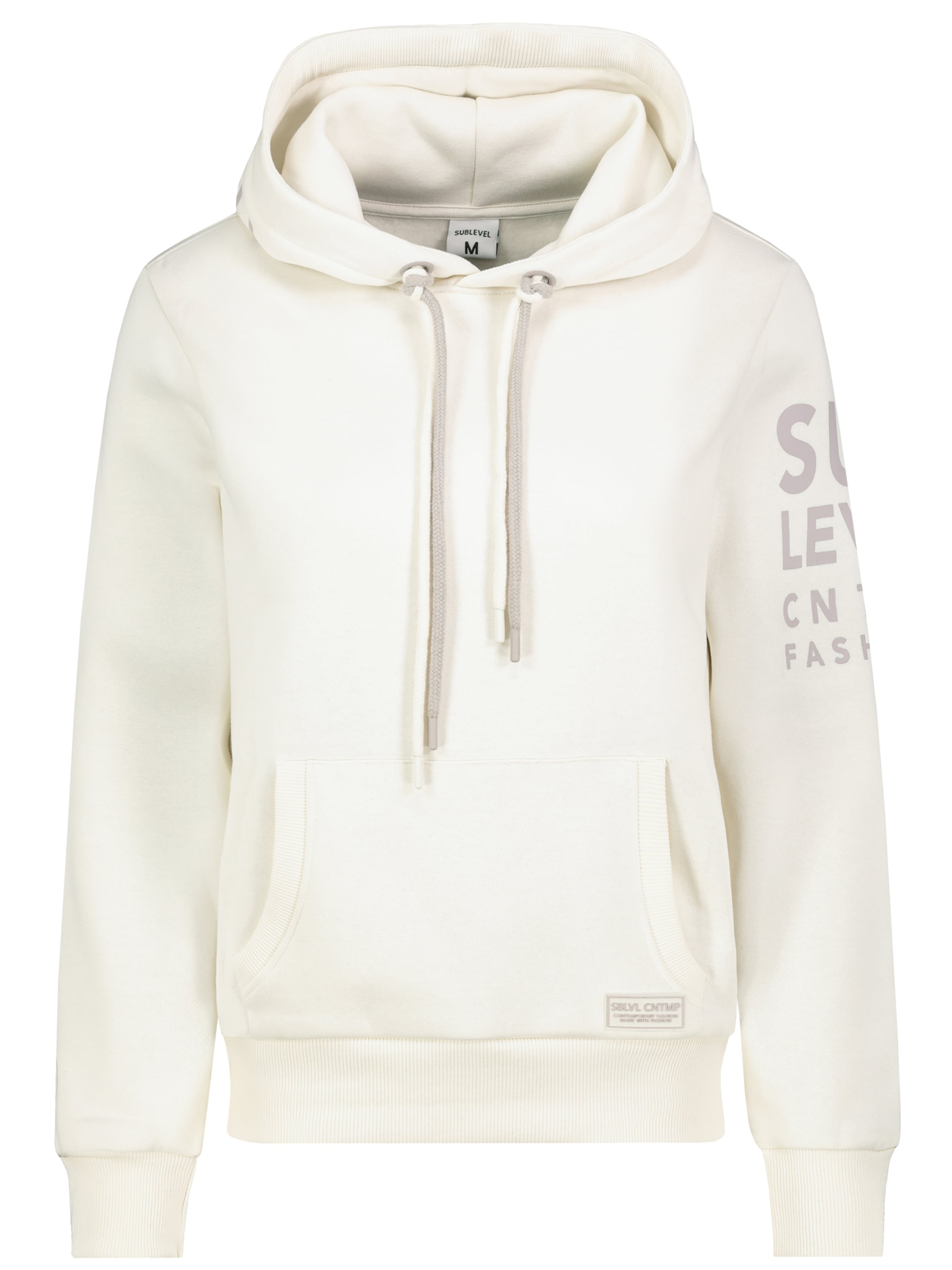 Sublevel Trui in Wit: voorkant