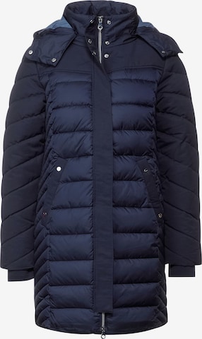 Manteau d’hiver STREET ONE en bleu : devant