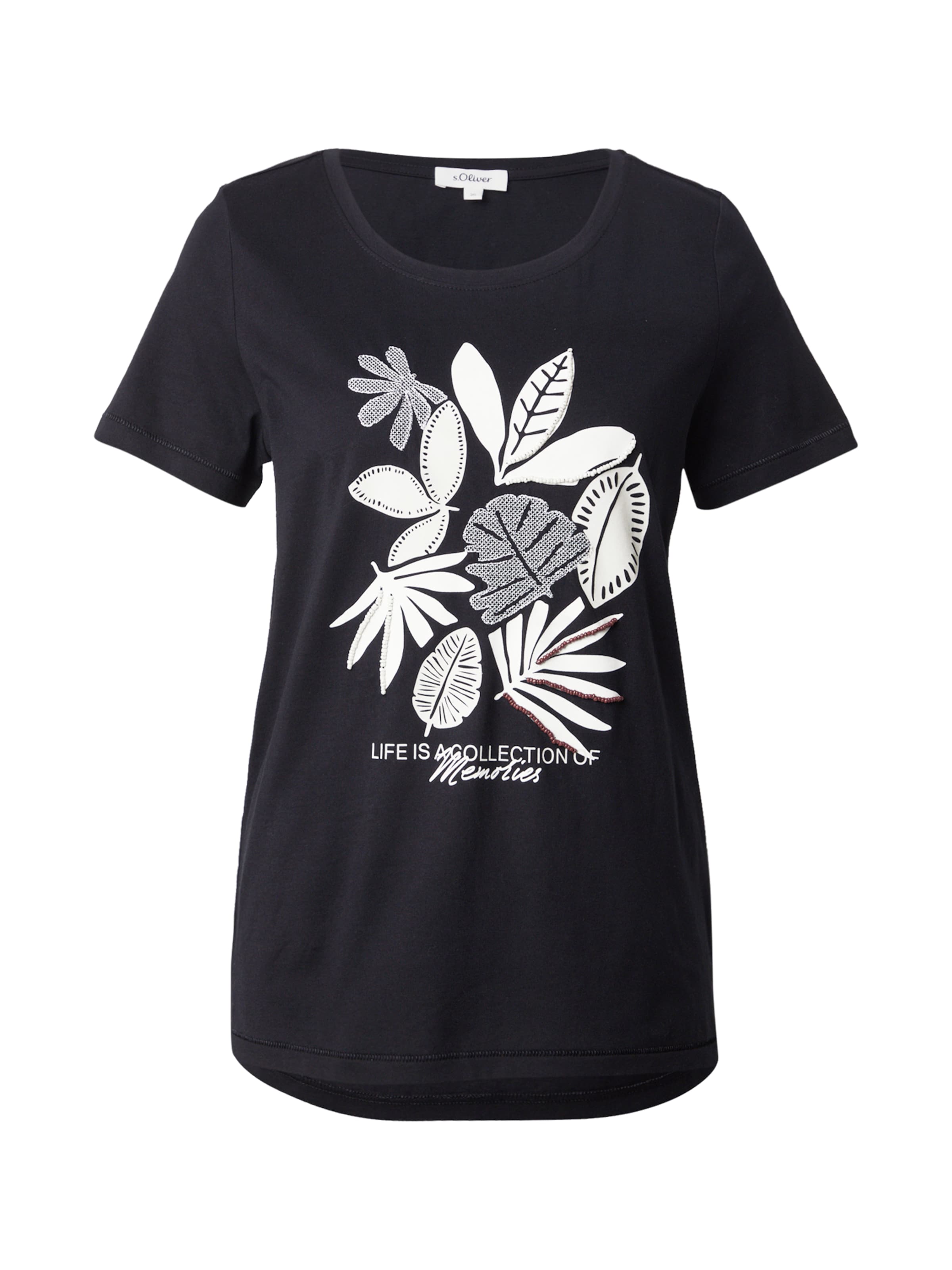 s.Oliver Shirt in Black: front