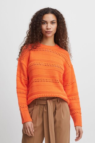 b.young Pullover in Orange: predná strana