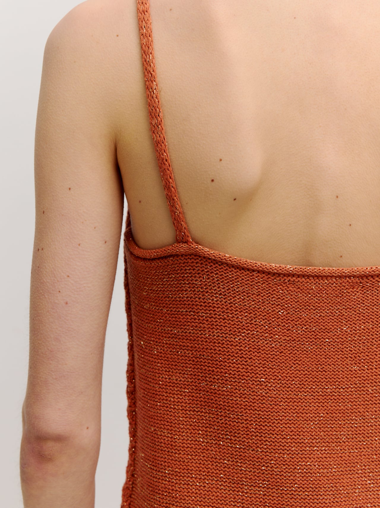 EDITED Jurk 'Almina' Oranje